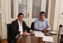 Marcelo Casaretto y Sergio Massa
