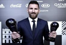 Por primera vez, Lionel Messi se quedó con el premio The Best