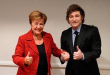 Milei y Georgieva mantuvieron un encuentro en Washington . “Argentina tuvo un tremendo progreso económico”, afirmó la directora gerente del Fondo.