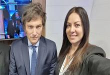 Javier Milei y Sandra Pettovello.