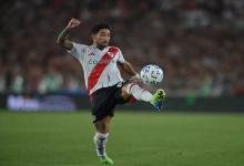 Gallardo elogió al entrerriano Casco: “Cuando el equipo lo necesita está al pie del cañón”