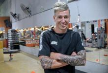 El paranaense Emanuel Moreno inició las prácticas presenciales con Quilmes