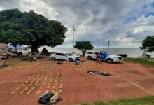 El secuestro de la droga fue el resultado de dos operativos realizados en las provincias de Misiones y Corrientes.
