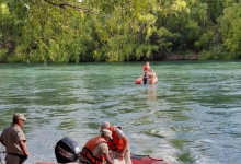 Hallaron un cuerpo en el río Neuquén. Foto: Diario Río Negro