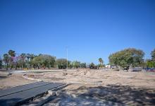 Por la obra de la plaza Le Petit Pisant habrá desvíos a la circulación en la Costanera