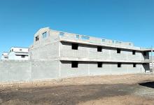 Con una inversión de 420 millones de pesos, las obras de los pabellones de alojamiento de internos en la UP 9 Granja El Potrero tiene un buen ritmo de avance.