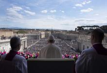 Unas 100 mil personas se congregaron en el Vaticano.