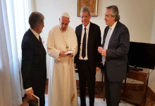 Fernández y el Papa