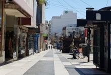 Peatonal San Martín vacía