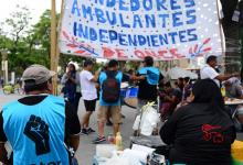 Protesta callejera de la CTEP de Juan Grabois, la agrupación que más planes sociales recibe del Gobierno.