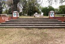 Repudio por pintadas antisemitas en el Parque Urquiza de Paraná