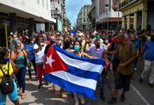 protesta en La Habana