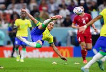Fútbol: el gol de tijera del brasileño Richarlison fue elegido como el mejor del Mundial