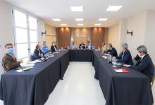 En La Rioja el Presidente reunió a los gobernadores del PJ, de los cuales participaron algunos de manera presencial y otros virtual.