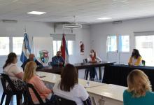 reunión con escuelas por protocolos colaciones