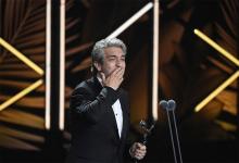 Ricardo Darín dedicó su premio al fiscal Julio César Strassera.