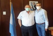 Fabián Rogel con Enrique Vaquié
