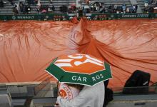 Tenis: por la lluvia, se suspendieron los partidos de los argentinos en Roland Garros