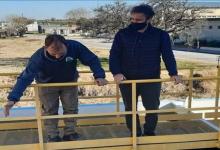 Juan Rossi visitó la planta de agua de Valle María