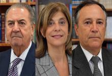 Daniel Omar Carubia, Claudia Mónica Mizawak y Miguel Ángel Giorgio: los integrantes de la Sala Penal del STJ.