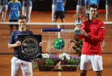 Tenis: Schwartzman cayó con Djokovic y no pudo cerrar con un título su mejor Masters 1000