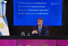 Sergio Massa anunció que El nuevo mecanismo establece que se podrá liquidar la soja a 200 pesos por dólar durante lo que resta de septiembre.