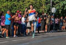 Juan Cruz Bustos ganó la versión competitiva de la maratón “Malvinas, no olvidar”
