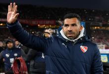 Carlos Tevez dirigirá el próximo domingo su último partido en Independiente