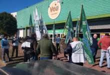 Supermercado Vea protesta