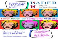 Taller de Serigrafía Artística para adolescentes