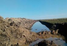 Terraplenes en islas de Victoria