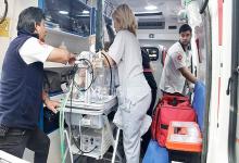 traslado de pacientes al nuevo hospital Iturraspe