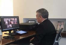 Urribarri acompañó a Trotta en un encuentro con el ministro de Educación de Israel