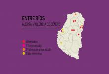 El mapa de la violencia de género