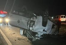 El siniestro vial se produjo en el kilómetro 157 de la RN 12. Un fallecido y cinco personas en grave estado.