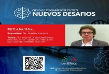 La Cámara de Diputados invita a un ciclo de pensamiento crítico