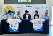 Presentaron oficialmente la 15° Maratón Acuática Villa Urquiza-Paraná
