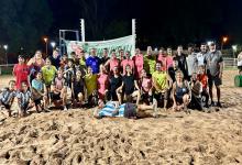 Beach tchoukball