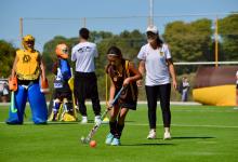Capibá estrenó su sintético con un histórico Encuentro Infantil de Hockey sobre césped