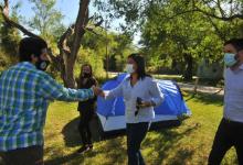 Docentes se capacitan en el Parque San Martín en el marco del programa Entre Ríos Acampa