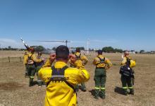 Fueron contenidos los focos de incendio en las islas entrerrianas frente a Alvear
