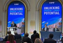 Presentación de los Resultados 2022 y del plan estratégico de YPF para los próximos 25 años, durante la celebración de los 30 años de cotizar en la Bolsa de Nueva York.