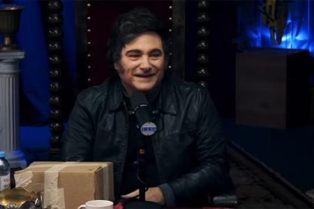 Javier Milei en “La Misa”, del canal Carajo.